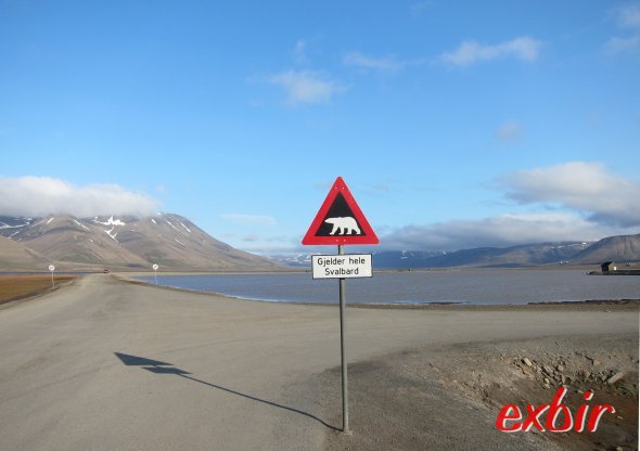 Svalbard Eisbärwarnung.