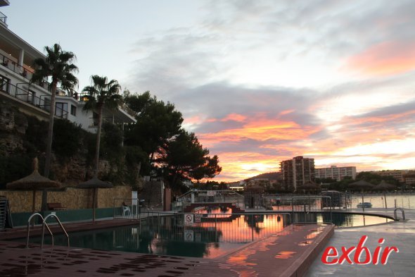 Der Sonnenuntergang auf Mallorca