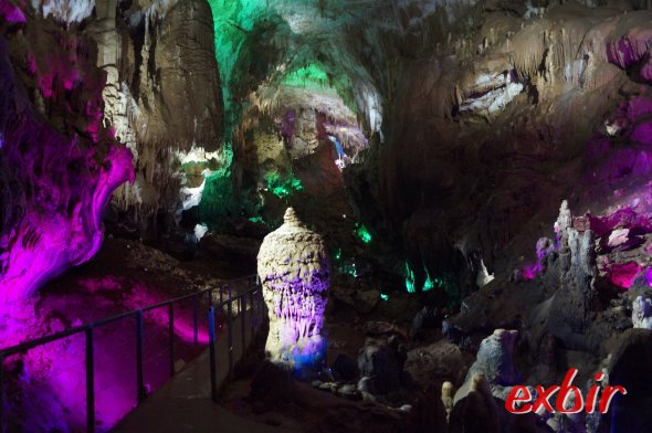 Die Prometheus-Höhlen in der Nähe von Kutaisi.