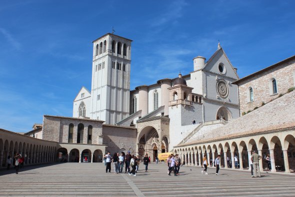 Basilika San Francesco in Assisi, Umbrien