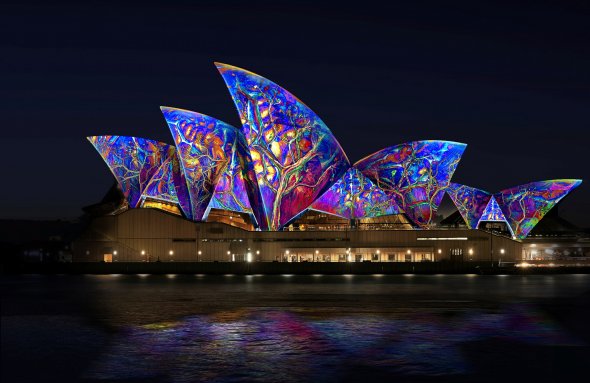 Vivid Sydney · Sydney Opera House, Australian
