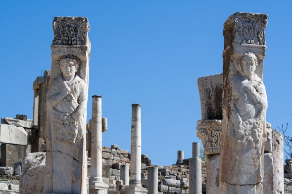 Ephesos - einer der archäologischen Highlights in der türkischen Ägäis