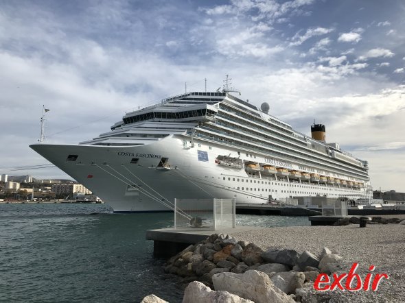 Euer Schiff auf dieser Reise: Die Costa Fascinosa in Marseille