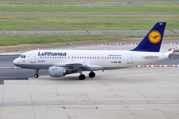 Ein Airbus A319 der deutschen Lufthansa - bald nach Indien unterwegs.