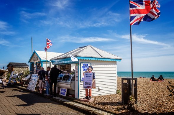 Das Standbad Brighton - einer der schönsten Ziele Englands