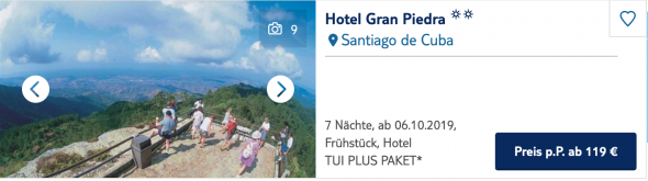 Hotel Gran Piedra, Santiago de Cuba