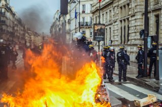 Act VI of yellow vest protest in Paris
