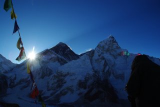 Mount Everest vom Gipfel von Kala Pattar, Nepal