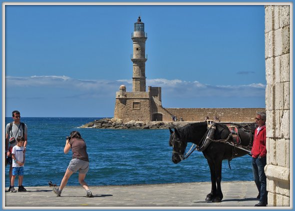 Tourists, Kreta, Griechenland