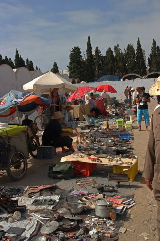 Markttag in Nabeul, Tunesien
