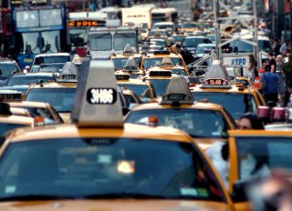 Typisches Verkehrchaos in New York