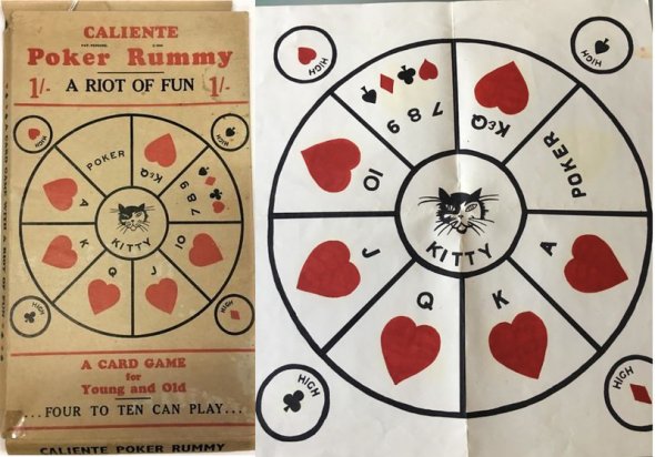 1930s John Sands card game called Poker Rummy