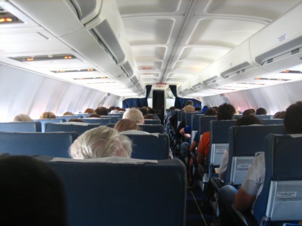 Inside Flugzeug