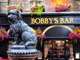 bobby's bar, greyfriars bobby in edinburgh scotland