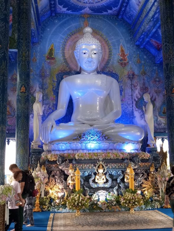 Blue Temple, Chiang Mai, Thailand